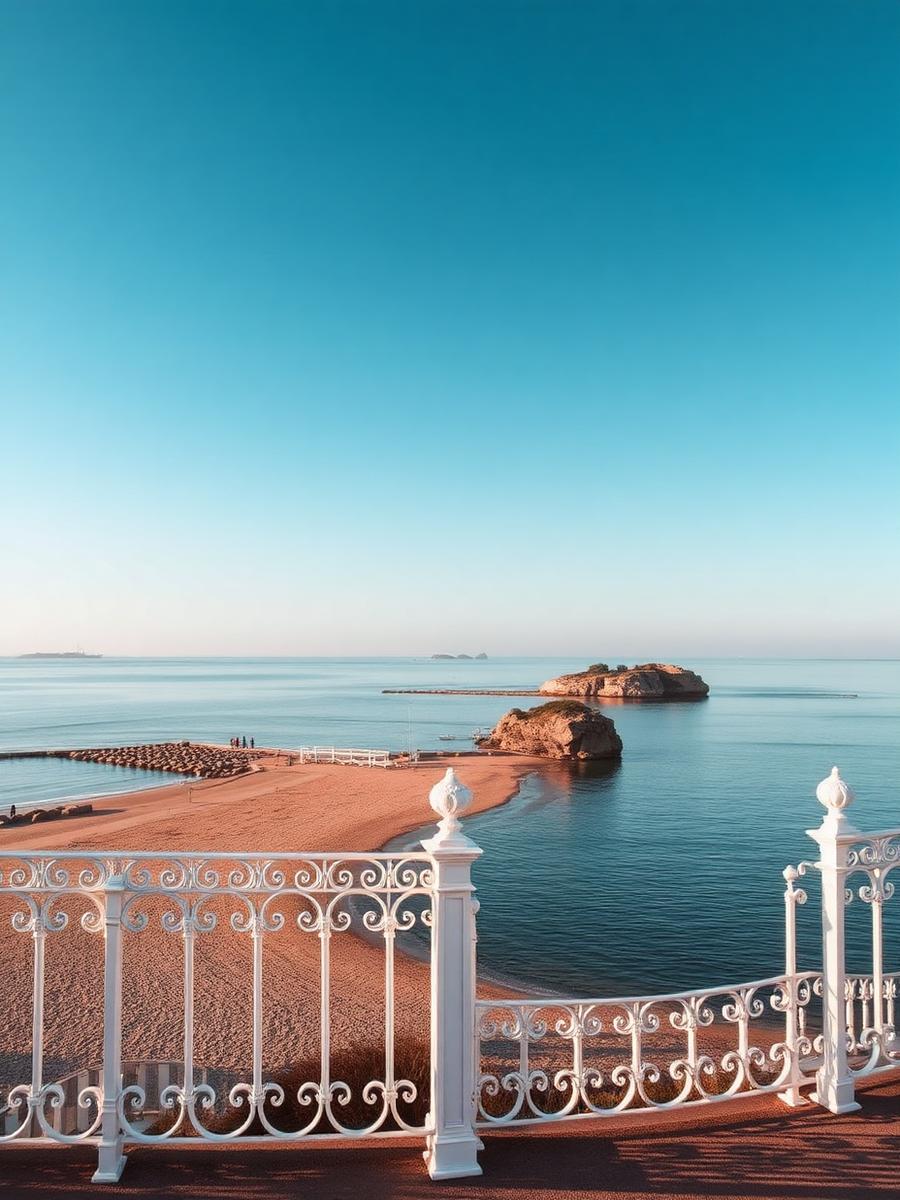 La Concha al amanecer
