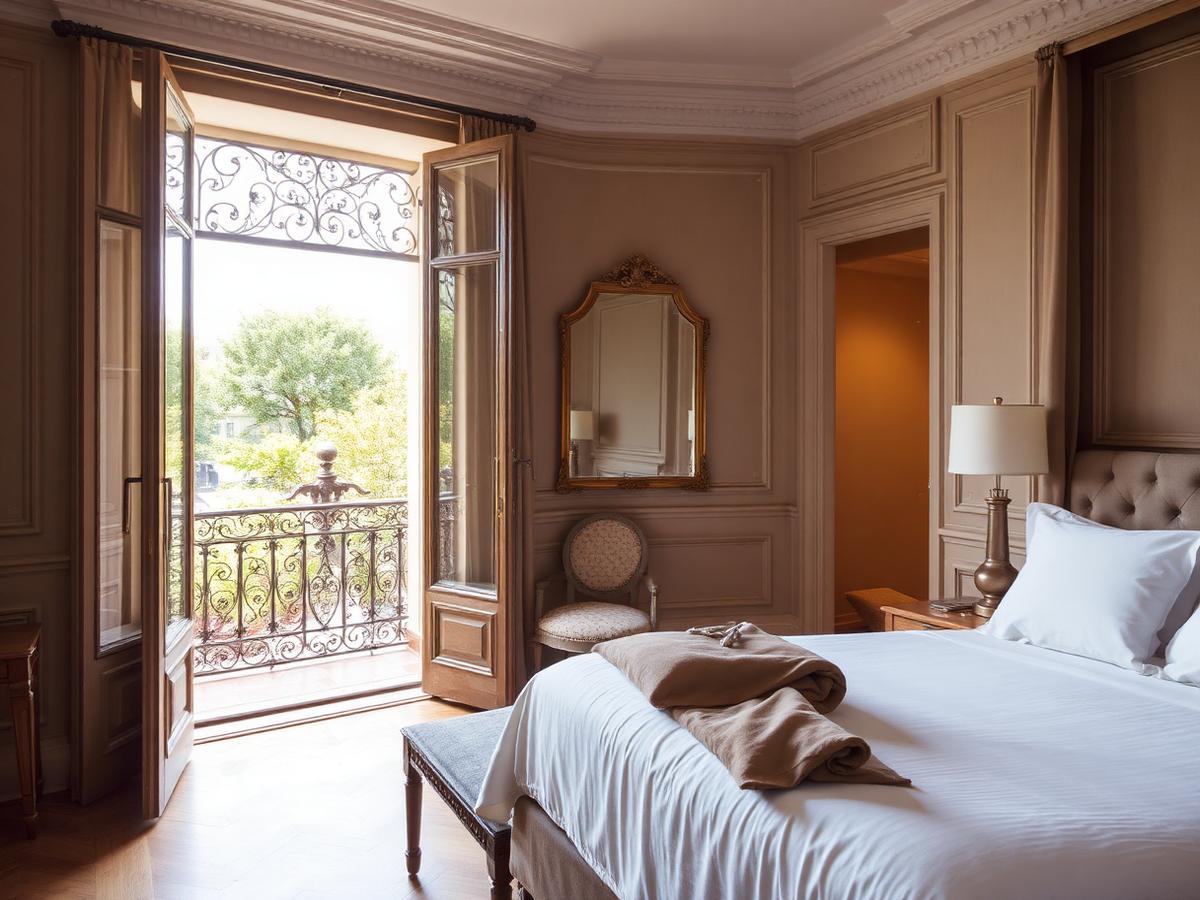 Habitación vista plaza
